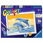 Delightful Dolphins - CreART