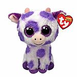 Ethel Purple Spotted Cow - Beanie Boos