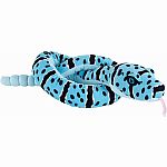 Eco Blue Rock Rattlesnake Plush - 54 inch.