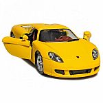 5" Diecast Porsche Carrera GT - 4 Assorted Colours 