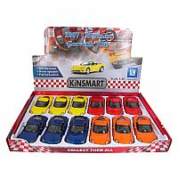 5" Diecast Chevrolet Corvette Z06 - 4 Assorted Colours