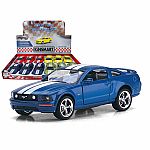 5" Diecast 2006 Ford Mustang GT - 4 Assorted Colours