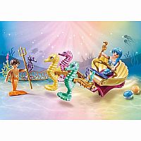 Princess Magic: Mermaid with Seahorse Carriage 