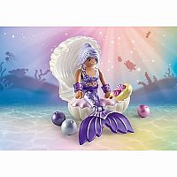 Princess Magic: Mermaid with Pearl Seashell 