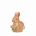 Hare with Carrot Figure