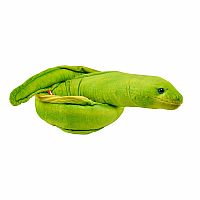 Green Coiled Moray Eel 36" Plush 