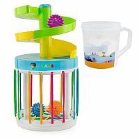 Roll & Drop 3 in 1 Rolling Ball Ramp Deluxe Sensory Set