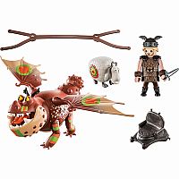 Dragons: Dragon Racing Fishlegs and Meatlug - Retired