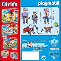 City Life: Grandparents with Child - Retired