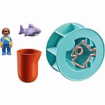 1.2.3 Aqua: Water Wheel with Shark - Retired