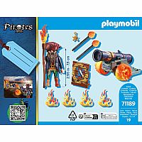 Pirates: Pirate with Cannon Gift Set - Retired.