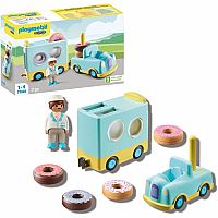 1.2.3: Doughnut Truck with Stacking and Sorting Feature - Retired