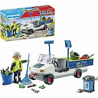 City Action: Street Cleaner with e-Vehicle - Retired