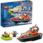 City: Fire Rescue Boat