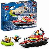 City: Fire Rescue Boat