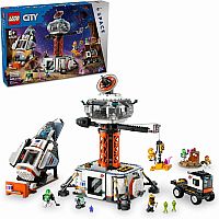City: Space Base and Rocket Launchpad  