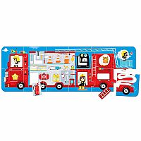 Make-A-Match Fire Truck Puzzle
