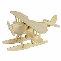 Seaplane - 3D Wooden Puzzle.