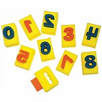 Numbers Handle Sponges