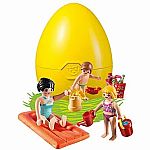 Playmobil 50th Anniversary: Fun at the Beach Egg - Retired.
