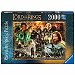 Lord of the Rings: Return of the King - Ravensburger, 2000 pieces.