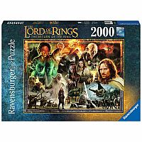 Lord of the Rings: Return of the King - Ravensburger, 2000 pieces.