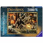 The Lord of The Rings: The Two Towers 2000 Piece Puzzle  