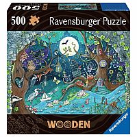 Wooden Puzzle: Fantasy Forest - Ravensburger