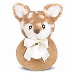 Lil' Willow Fawn Ring Rattle - Bearington Baby Collection