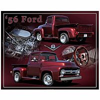 1956 Ford Pick-up Truck Metal Sign