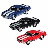 Diecast 1967 Chevy Camaro - Assorted