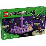 Minecraft: The Ender Dragon and End Ship.