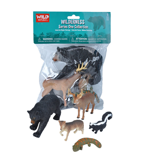 Wild Republic Large Polybag Wilderness Collection Animal Play Set toy Figurines 