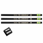 Black Triangular Pencils - Pack of 6