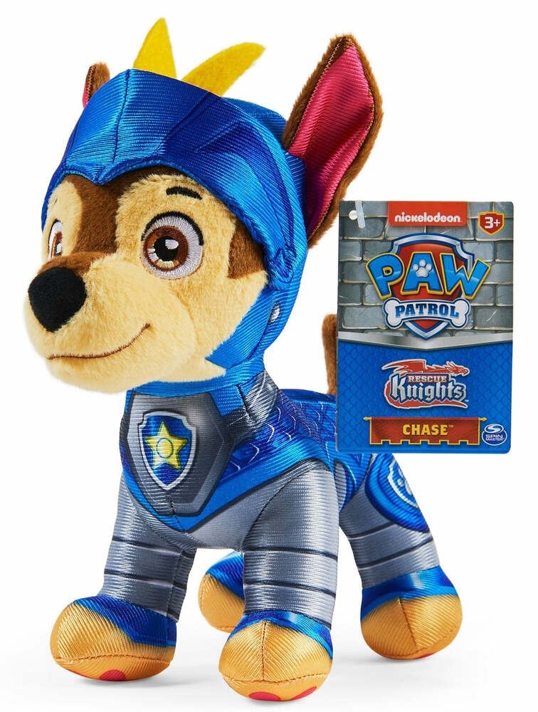 Paw Patrol Rescue Knights Chase 8 Inch Plush Toy Sense