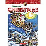 Creative Haven - Enchanted Christmas Coloring Book