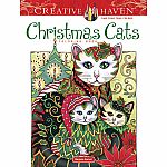 Creative Haven - Christmas Cats Coloring Book