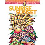Creative Haven - Sunrise Sunset Coloring Book