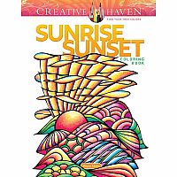 Creative Haven - Sunrise Sunset Coloring Book