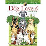 Creative Haven - The Dog Lovers' Coloring Book