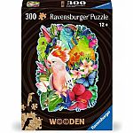 Wooden Puzzle: Beautiful Birds