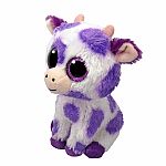 Ethel Purple Spotted Cow - Beanie Boos