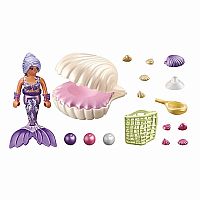 Princess Magic: Mermaid with Pearl Seashell 