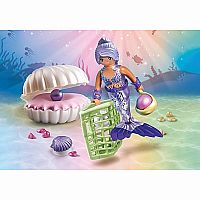 Princess Magic: Mermaid with Pearl Seashell 