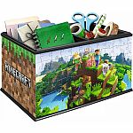 Minecraft 3D Puzzle Organizer Storage Box - Ravensburger 