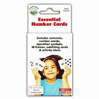 Essential Number Cards - Grades K-2