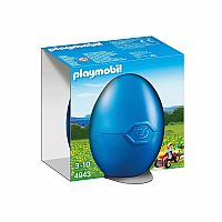 Playmobil 50th Anniversary: Boy with Children´s Tractor Egg - Retired