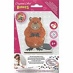Crystal Art Wildlife Buddies - Beaver
