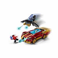 Marvel: Iron Man Car & Black Panther vs. Red Hulk 