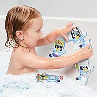 Bluey Bath Puzzle Set .